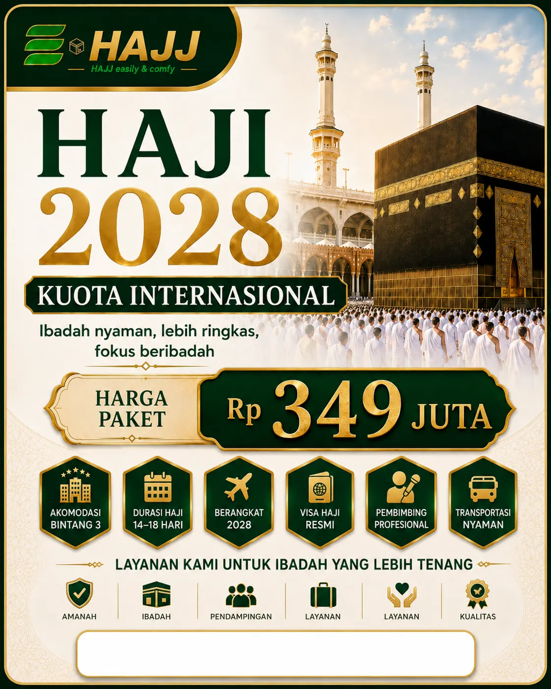 Haji Nusuk 2028 Bintang 3
